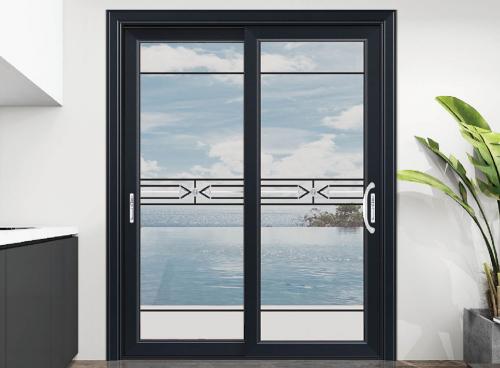 35X75雙凹口推拉門8927