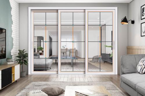 45-55級窄跳色推拉門9013