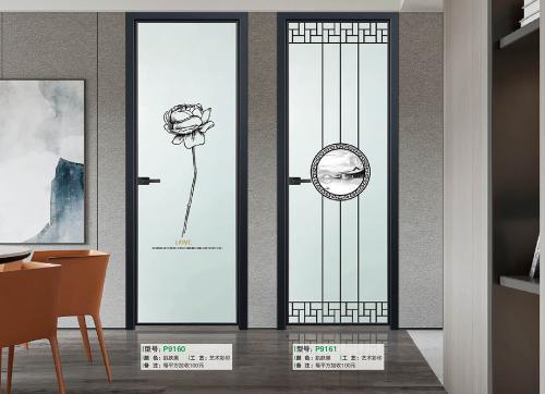 18級窄平開門9160